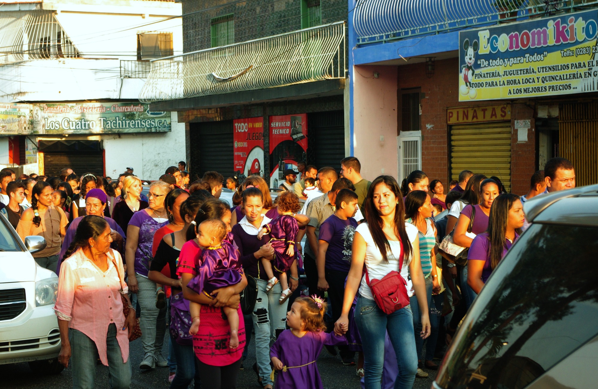 Procesión del Nazareno en El Tigre. Foto: Nilsa Varela