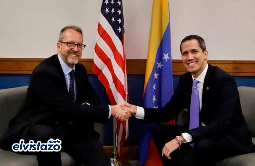 James Story se reunió con Juan Guaidó en Caracas