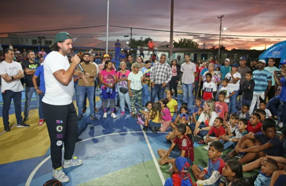 Greivis Vásquez impartió clínica de baloncesto en Maturín