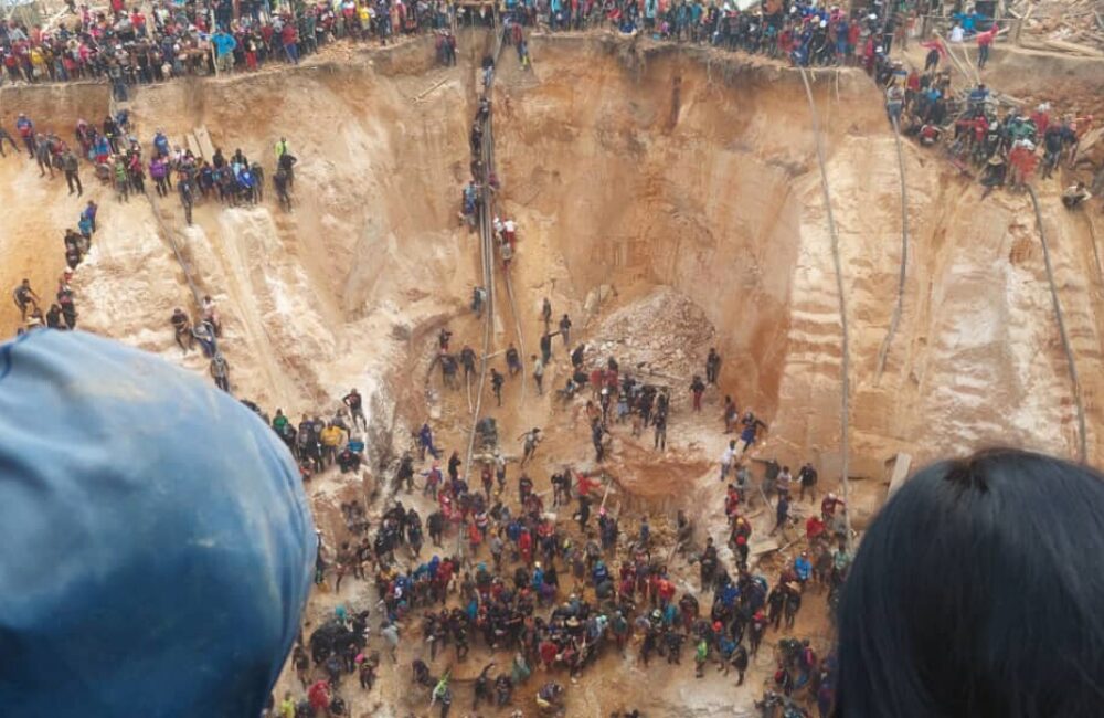 Confirman personas tapiadas por deslave en mina «Bulla Loca» del estado Bolívar