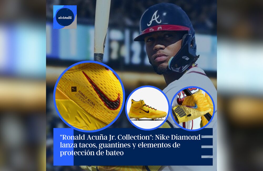 «Ronald Acuña Jr. Collection»: Nike Diamond lanza tacos, guantines y elementos de protección de bateo