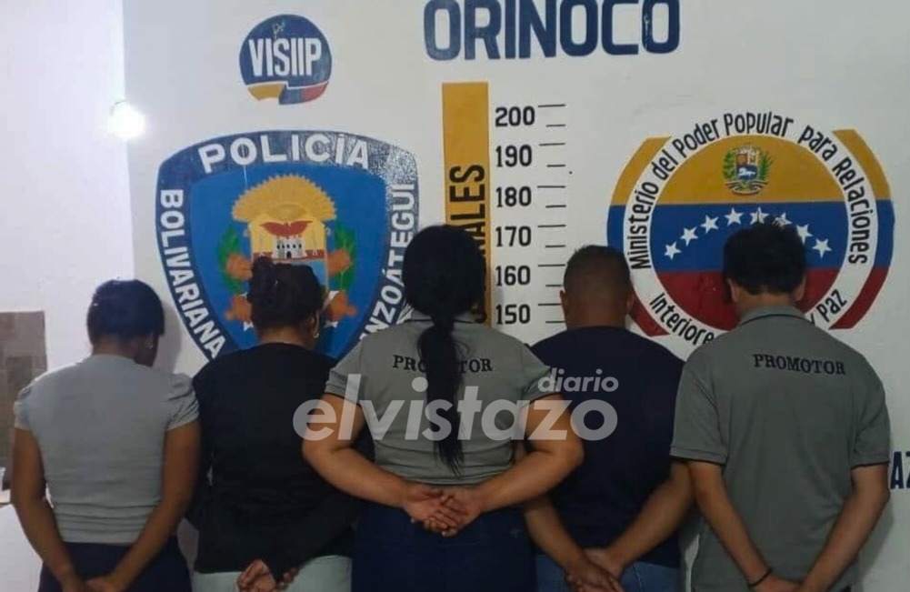 Polianzoátegui detiene a nueve personas en Ciudad Orinoco por cometer estafas ofreciendo lentes