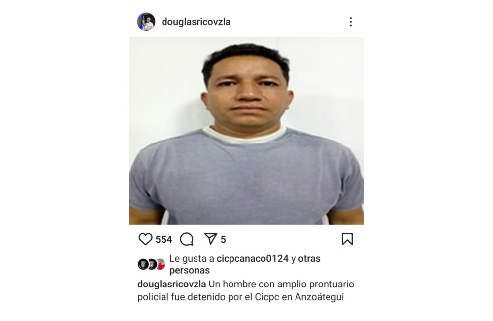 CICPC detuvo a un solicitado en Anzoátegui por robo agravado de vehículo y extorsión agravada