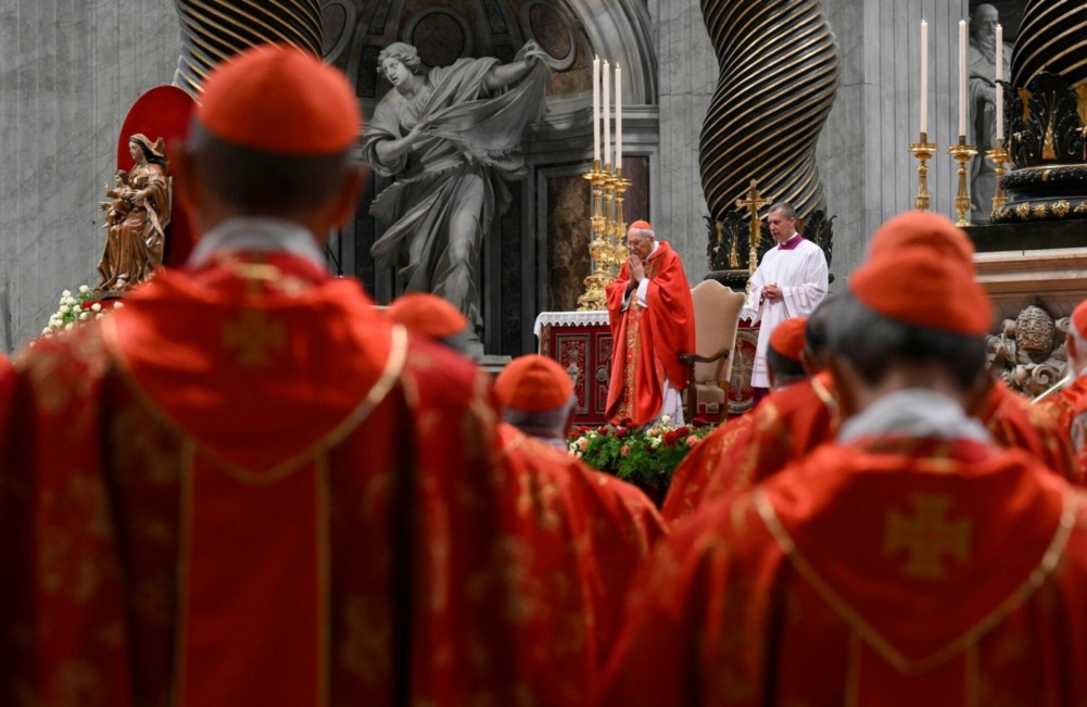Invocan al Espíritu Santo en la misa previa al inicio del cónclave que elegirá al nuevo Papa