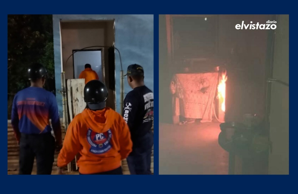 Incendio de un apartamento en Lechería fue controlado con 3.000 litros de agua