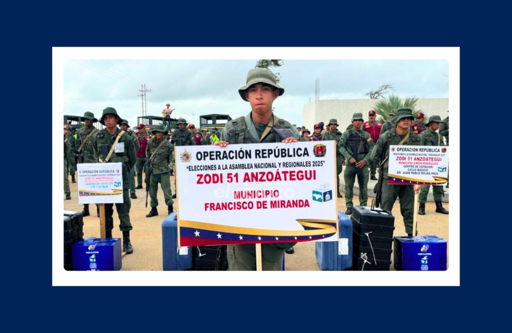 Plan República realizó despliegue de material electoral desde El Tigre hacia distintos municipios del sur de Anzoátegui