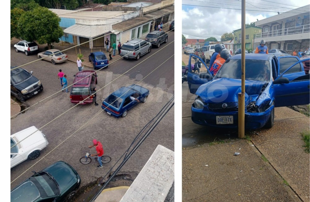 Choque entre Corsa y Explorer en la esquina del Colegio San Antonio deja tres lesionadas