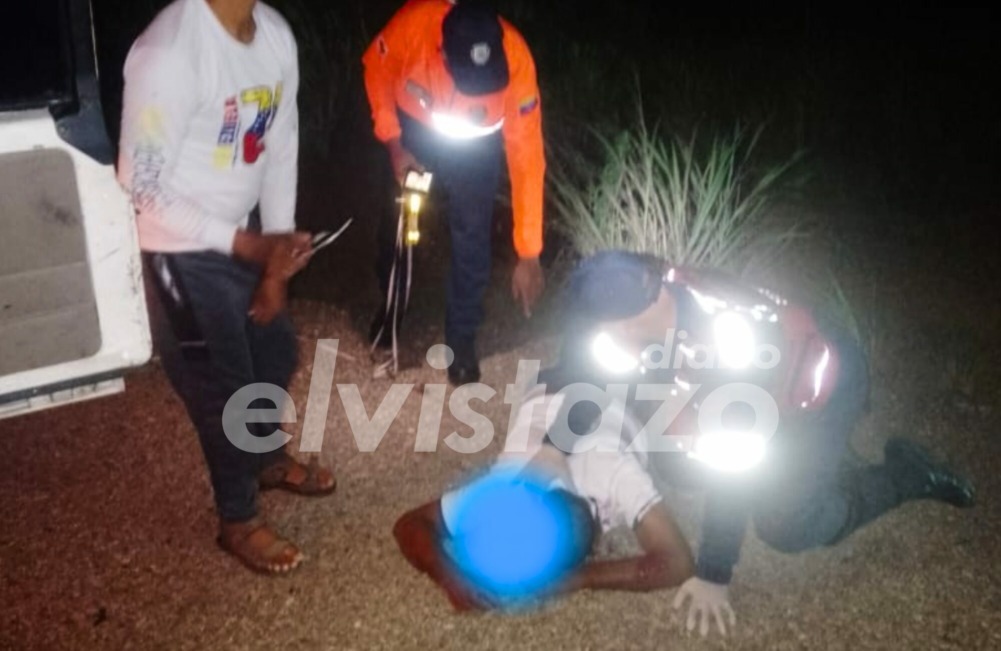 Motorizado lesionado tras derrapar su moto en la vía San Tomé – Güico