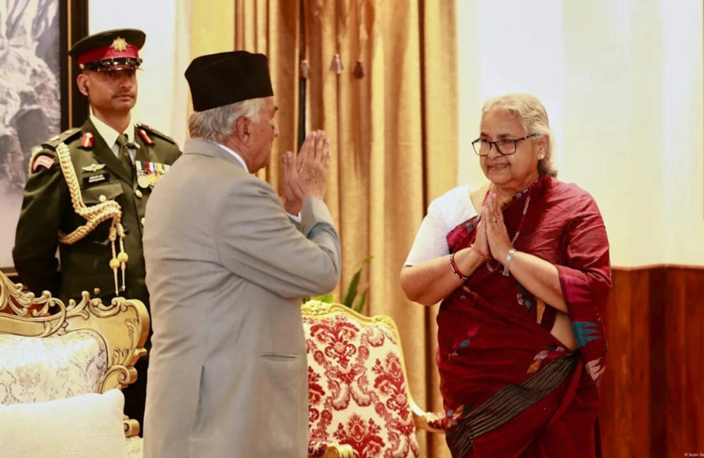 Sushila Karki, expresidenta del Tribunal Supremo fue electa por la juventud vía online para dirigir Nepal