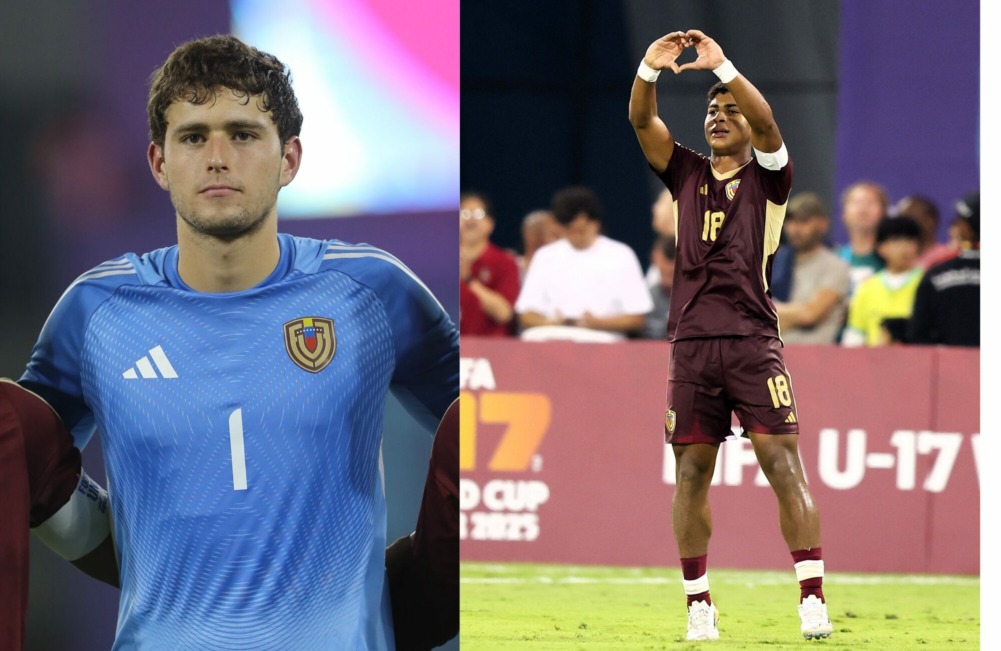 Román Davis abrió el grifo de la goleada 3-0 de Venezuela contra Inglaterra