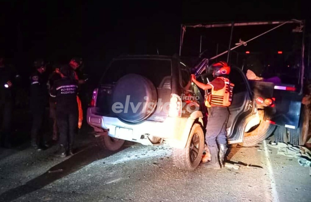 Conductor de Vitara murió al estrellarse contra camión accidentado cerca del Complejo Petroquímico de Jose