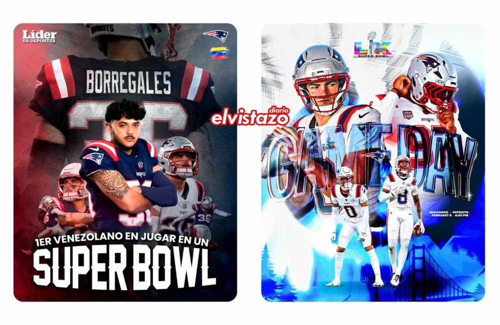 ¡Andy Borregales es el primer venezolano en SuperBowl!