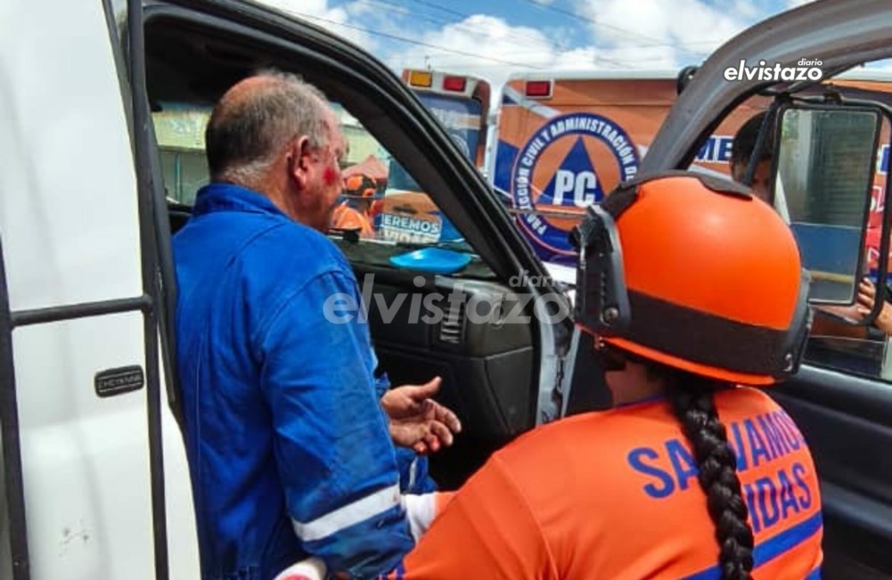 Hombre con esquizofrenia empujó a un motorizado de 71 años en Las Cuatro Vías